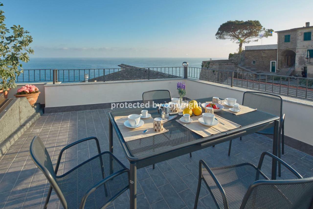 Вілла Luxury Penthouse Sea View Корнілья Екстер'єр фото